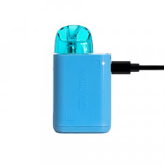 Перезаправляемая Под-Система Бруско Миникан Плюс Глосс эдишен (Brusko Minican Plus Gloss Edition) 850 mah, Небесно-голубой